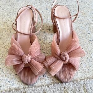 Loeffler Randall Camellia Pleated Bow Heel